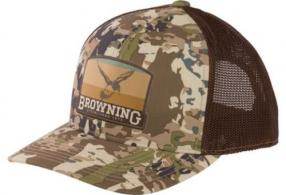 Browning Cap River Pines 110 Mesh Back Silicone Ptch Auric* - 308595351