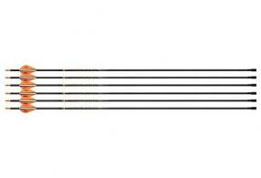 Victory Archery Vap Tko Elite 400 Arrow Fletched 6pk - VAPTKAE-400FB-6