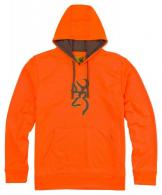 Browning Tech Hooded Sweatshirt Blaze Orange Large - 3011880103