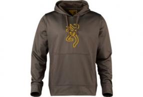 Browning Tech Hoodie Major Brown Size: XX-Large - 3011889805