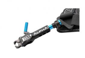B3 Archery Release Alpha Dual Jaw Swivel Stem Black - ALSCBK