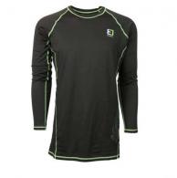 ELEMENT OUTDOORS BASE LAYER THERMAL SHIRT BLACK LARGE - KS-ATLS-L-BK