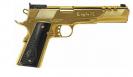 Iver Johnson Eagle XL Ported - 10mm - 24k Gold Plated W/Black Wood Grips