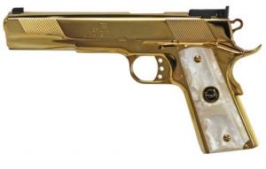 Iver Johnson Eagle XL Ported 24K Gold Plated 45ACP - GOLDENEAGLEXLPWP