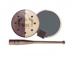 Pittman Game Calls Preston's Two Face Glass Pot Turkey Call - P313