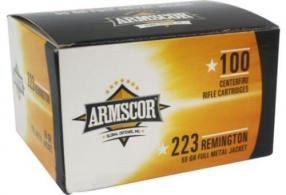 Armscor 223 55gr FMJ 1200rd Case Lot