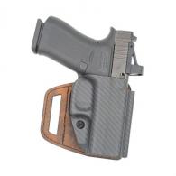 Versacarry V-Slide Holster OWB Hybrid Ruger Max 9 Poly/Brown - VSL211MX9