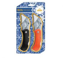 OUTDOOR EDGE B.O.A 2-PACK 1 BLACK/1 ORANGE - P23BOBK2C