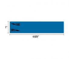 Tac Vanes Standard Arrow Wrap Blue 4.675" - 80TAC-0135102-1140