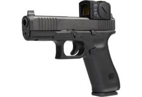 Glock 45 9mm 4.02" DLC Finish, w/ Aimpoint ACRO Red Dot, 17+1 - PA455S303MOS7A1