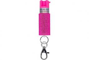 Sabre Jeweled Pepper Spray with Key Ring Pink - KRJPK02 Sabre Jeweled Pepper Spray with Key Ring Pink - KRJPK02