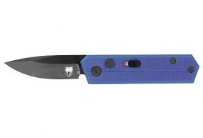 Cobratec Stinger Folder 1.9" Purple/Black D2 Blade SD Button - CTSTRPUR