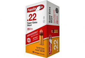 Aguila .22 Short 29gr LRN 1000rd - 1B220110 Aguila .22 Short 29gr LRN 1000rd - 1B220110