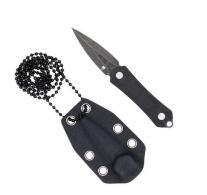 Cobratec Guardian Neck Knife Dagger with Sheath Stonewashed - CTGRDDAG