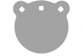 BASH TARGET AR500 GONG TARGET - 937 BASH TARGET AR500 GONG TARGET - 937