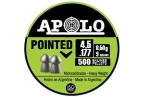 HATSAN APOLO .177 POINTED 9 GRAIN 500 PACK - E19101