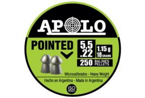 HATSAN APOLO .22 POINTED 18 GRAIN 250 PACK - E19601