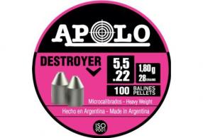 HATSAN APOLO .22 DESTROYER 28 GRAIN 100 PACK - E19901
