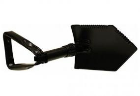 Red Rock Military Tri-fold Shovel W/ Case 23" Open Black - 5001