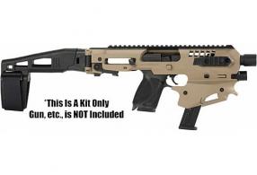 CAA MCK Micro Conversion Kit w/ Brace - S&W M&P 9/40 - Tan - MCKMPGEN1T CAA MCK Micro Conversion Kit w/ Brace - S&W M&P 9/40 - Tan - MCKMPGEN1T