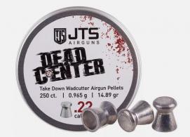 JTS Pellets Dead Center .22 Wadcutter 14.89 Gr. 250ct - JAC119 JTS Pellets Dead Center .22 Wadcutter 14.89 Gr. 250ct - JAC119