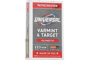 Winchester Varmint 223 Rem 55gr Poly Tipped 20rd 50bx/cs