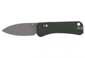 We Knife Banter 2, 2.87" Blade, Green Handle - WE230753