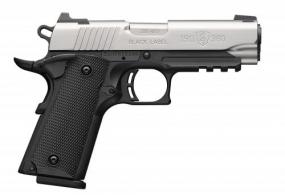 Browning 1911-380 Stainless Compact .380 ACP Semi Auto Pistol - 051121492 Browning 1911-380 Stainless Compact .380 ACP Semi Auto Pistol - 051121492