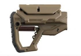 F.A.B. DEFENSE IMPACT RECOIL BUTTSTOCK AR-15 FDE W/CHK REST - FXCIMPACTCPT