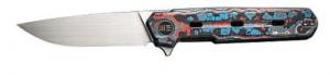 WE KNIFE NAVO 3.25" NEBULA FAT - WE220264