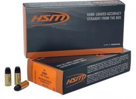 HSM Subsonic 9mm Luger, 180 Grain, Long Flat Nose, 50 Rounds HSM Subsonic 9mm Luger, 180 Grain, Long Flat Nose, 50 Rounds