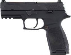 Used Sig Sauer P320 Carry Semi Auto Pistol, 40 S&W, 3.9" Barrel, Black, 14 Rounds - GP320C40U