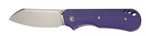 CIVIVI KNIFE CRABBY 2.7" G-10 - C240552 CIVIVI KNIFE CRABBY 2.7" G-10 - C240552