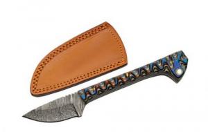 SZCO RITE EDGE 6.5" BLUE CAPING KNIVE LEATHER SHEATH - DM1320BL