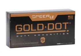 SPEER GOLD DOT 9MM LUGER - 53614GD SPEER GOLD DOT 9MM LUGER - 53614GD