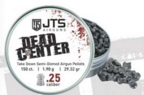 JTS PELLETS DEAD CENTER 25 CAL - JAC126