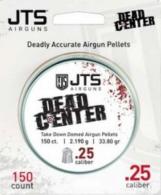 JTS PELLETS DEAD CENTER 25 CAL - JAC127