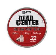 JTS DEAD CENTER SLUGS 22 CAL - JAC203