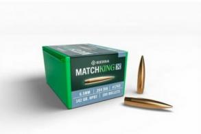 SIERRA BULLETS 6.5MM .264 142GR HP-BT MATCHKING X 100CT - 1743 SIERRA BULLETS 6.5MM .264 142GR HP-BT MATCHKING X 100CT - 1743