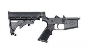 GLFA LOWER GROUP AR-15 5.56MM W/ADJUSTABLE STOCK BLACK - GL15 BLK-C