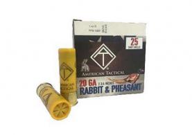 ATI GAME LOAD 20 GA 2.75" 1OZ - ATIACL20G8C ATI GAME LOAD 20 GA 2.75" 1OZ - ATIACL20G8C