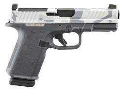 RUGER RXM 9MM LUGER 4" 15-SHOT WHITE CAMO SLIDE - 19421R