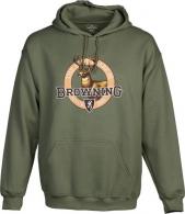 BROWNING HOODIE VINTAGE EMBLEM - 5030036403