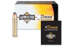Armscor FAC22M-1N Rifle Ammo 22 WMR - 22MAG40GRJHP Armscor FAC22M-1N Rifle Ammo 22 WMR - 22MAG40GRJHP