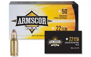 ARMSCOR 22TCM 40GR JHP 50/1000 - 22TCM40GRJHP ARMSCOR 22TCM 40GR JHP 50/1000 - 22TCM40GRJHP