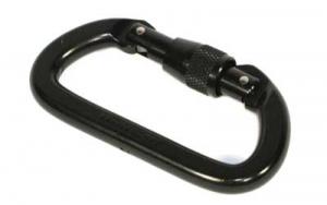 BlackHawk LOCKING D CARABINER ALUM BLK - 98LC00BK