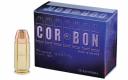 Cor-Bon Self Defense Jacketed Hollow Point 9mm+P Ammo 90 gr 20 Round Box