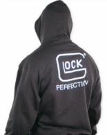 GLOCK SWEATSHIRT HOODED BLK MED - AA12002