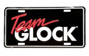 For Glock TEAM For Glock LICENSE PLATE - AS00043