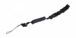 GEMTECH TACTICAL PISTOL LANYARD BLK - TRL